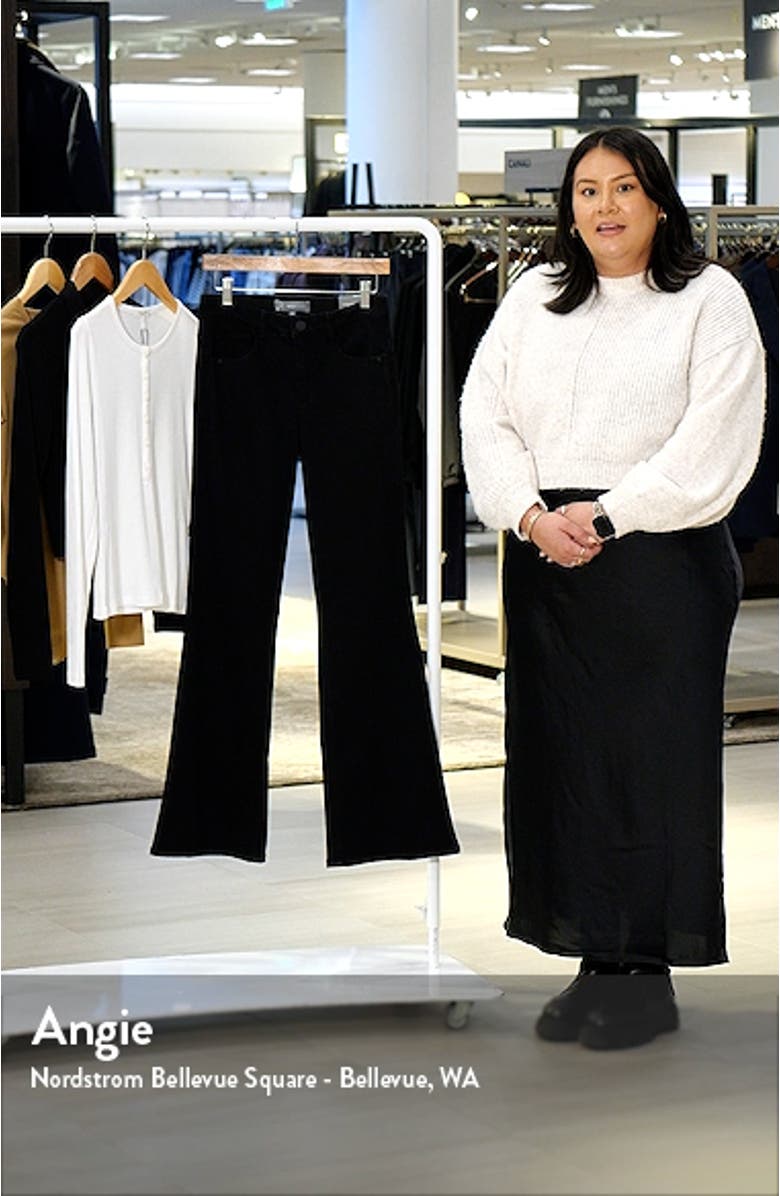 Waist & Waste 'Ab'Solution High Waist Flare Jeans, sales video thumbnail