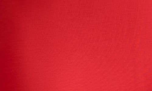 Fleur't Parisian Nights Lace Trim Nightgown In Red