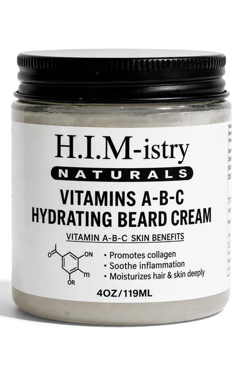 Vitamins A-B-C Hydrating Beard Cream