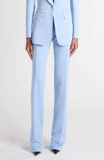 Washed Duchesse Satin Trousers