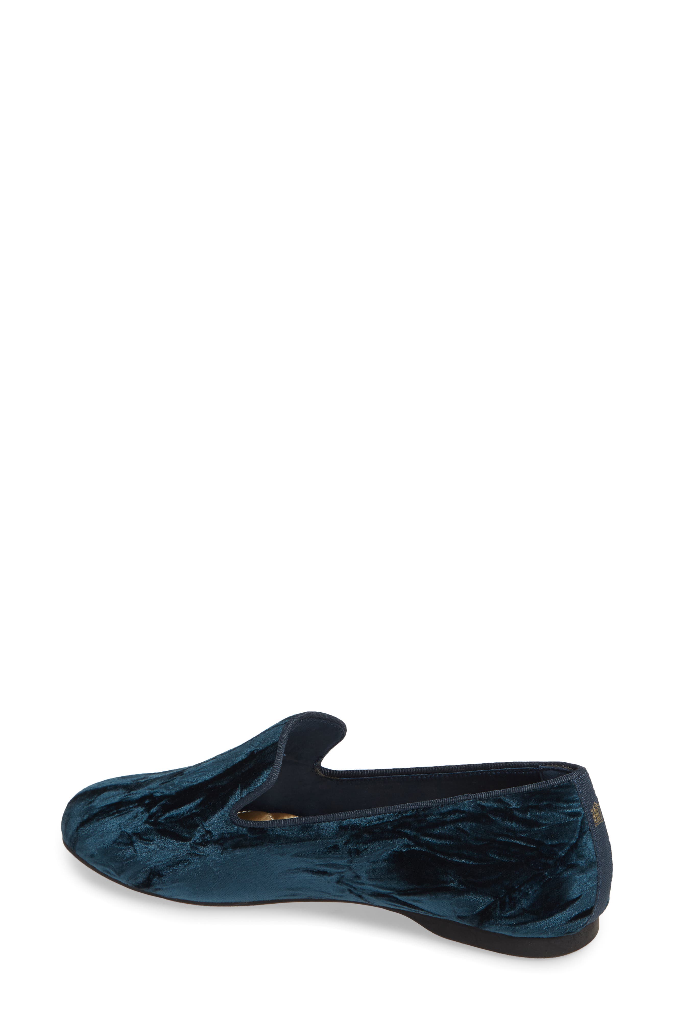 Starling Loafer, Alternate, color, SAPPHIRE VELVET