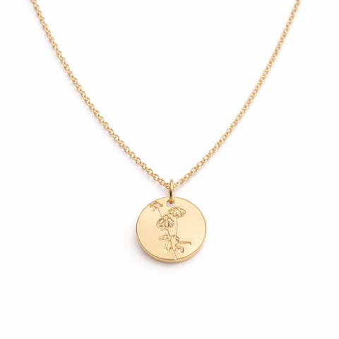 Wild Daisy Pendant Necklace