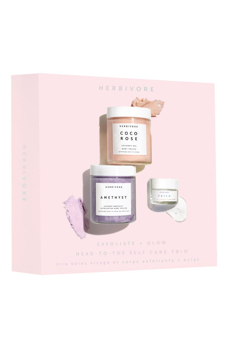 Herbivore Botanicals Exfoliate + Glow Head to Toe Set, Alternate, color, 