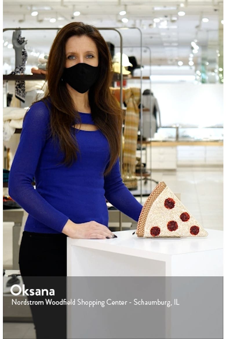 slice 3d pizza crossbody bag video