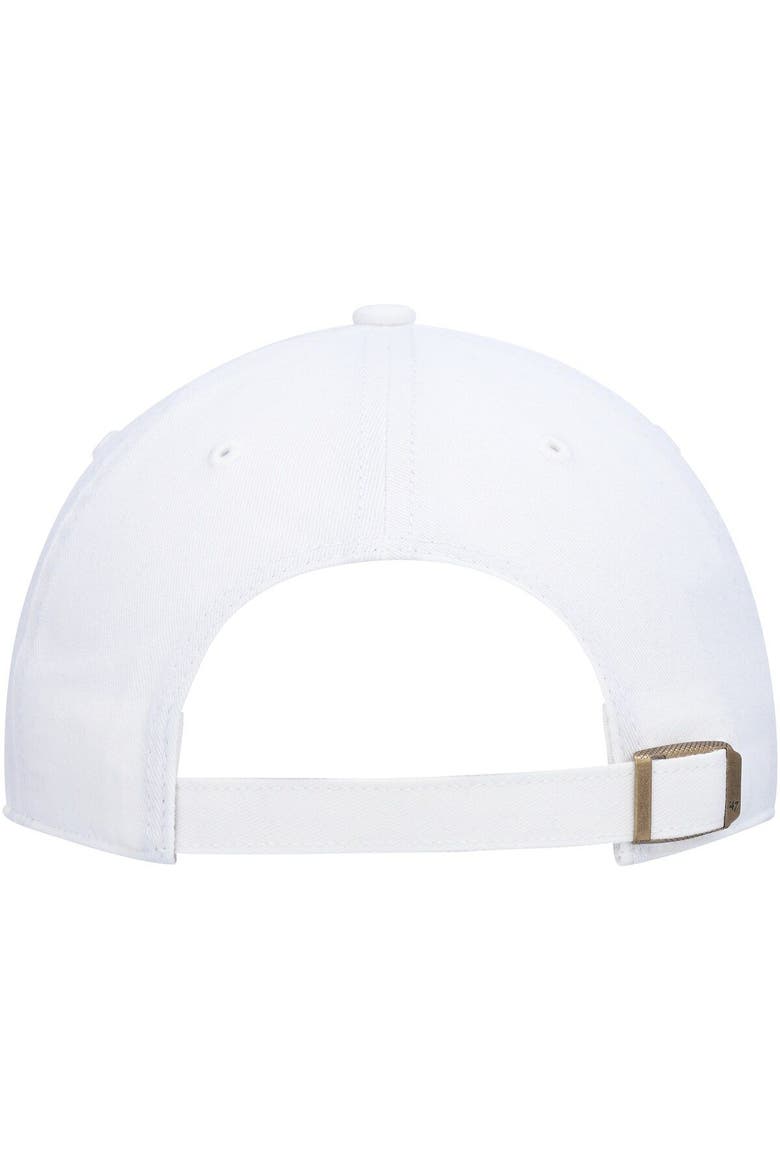 Women's '47 White San Francisco 49ers Miata Logo Clean Up Adjustable Hat, Alternate, color, White