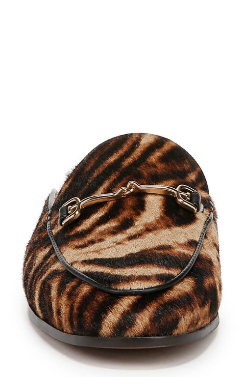 Sam Edelman Linnie Bit Mule Soft Silver In Brown Leopard