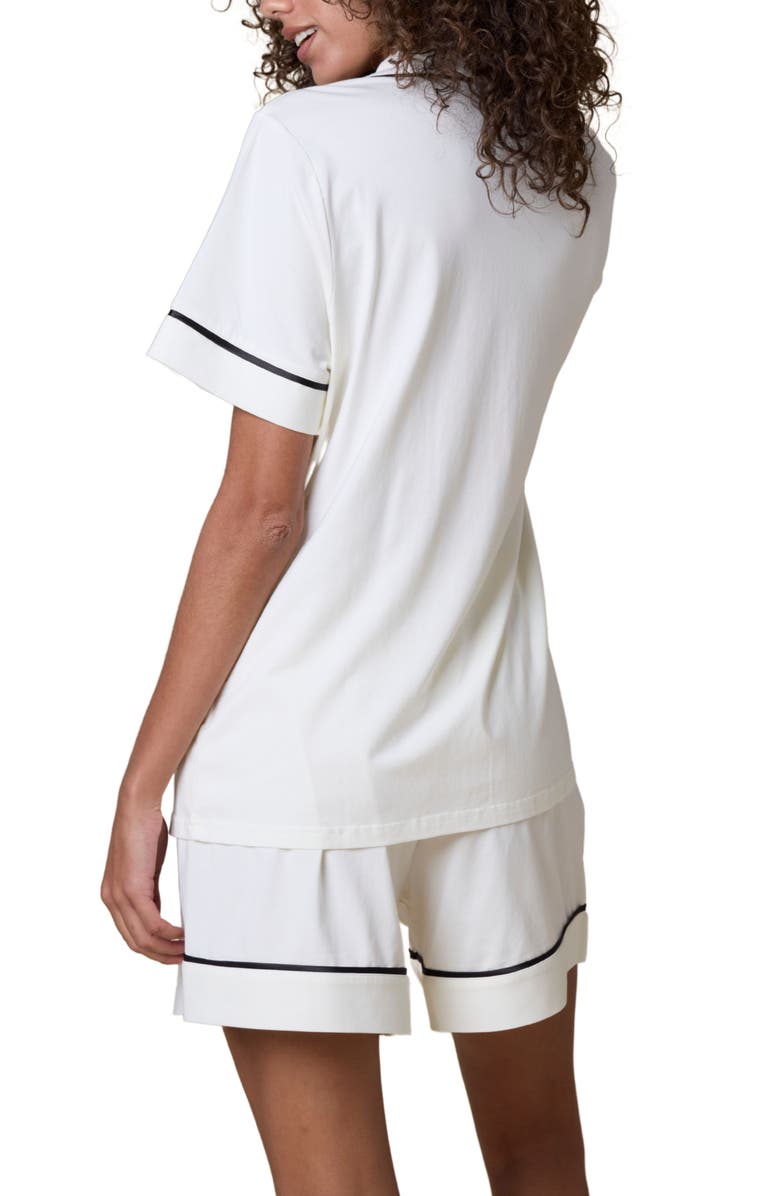 KIP Bride Stretch Cotton Short Pajama Set, Alternate, color, 