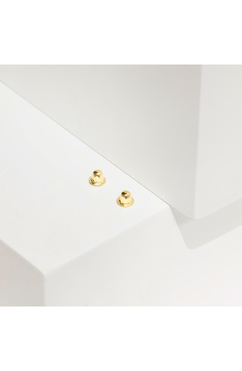 In Season Jewelry Yellow Gold Replacement Screw Backs, Alternate, color, Gold