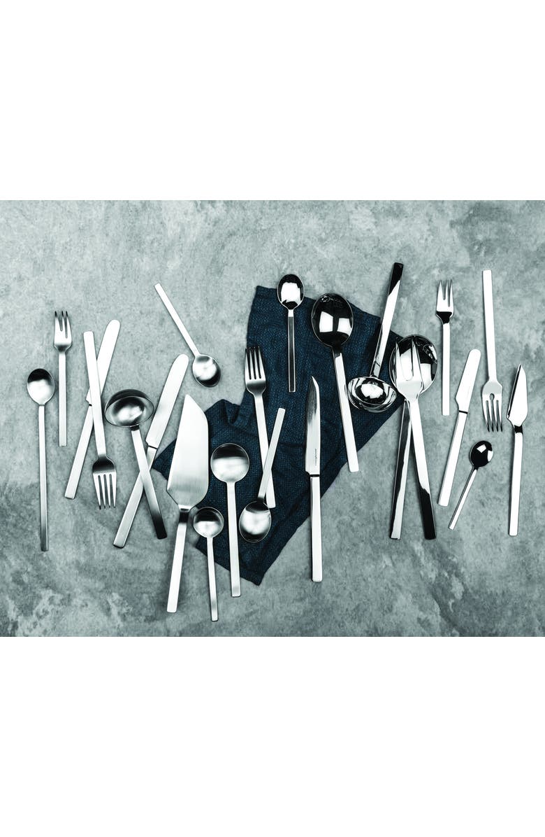 Mepra Stile By Pininfarina Espresso Spoon Set - 6 Pieces, Alternate, color, Silver