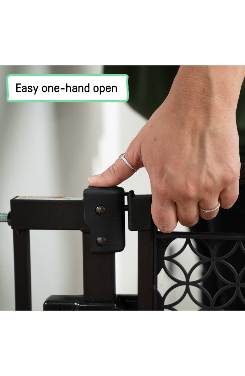 INGENUITY Doorway 42W Series Dog and Baby Gate, Alternate, color, Bronze