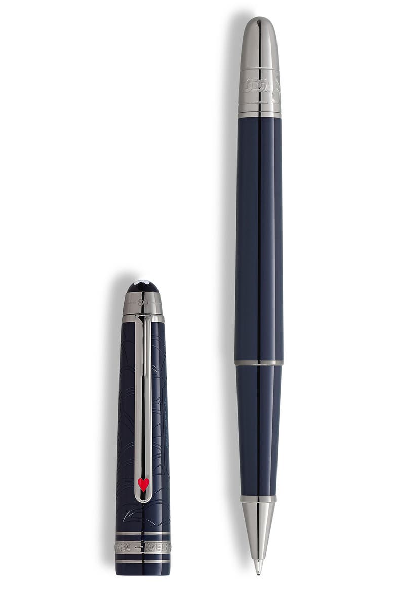 Meisterstück Around the World in 80 Days Classique Rollerball Pen, Main, color, BLUE