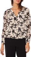Vince Camuto Floral Print Top