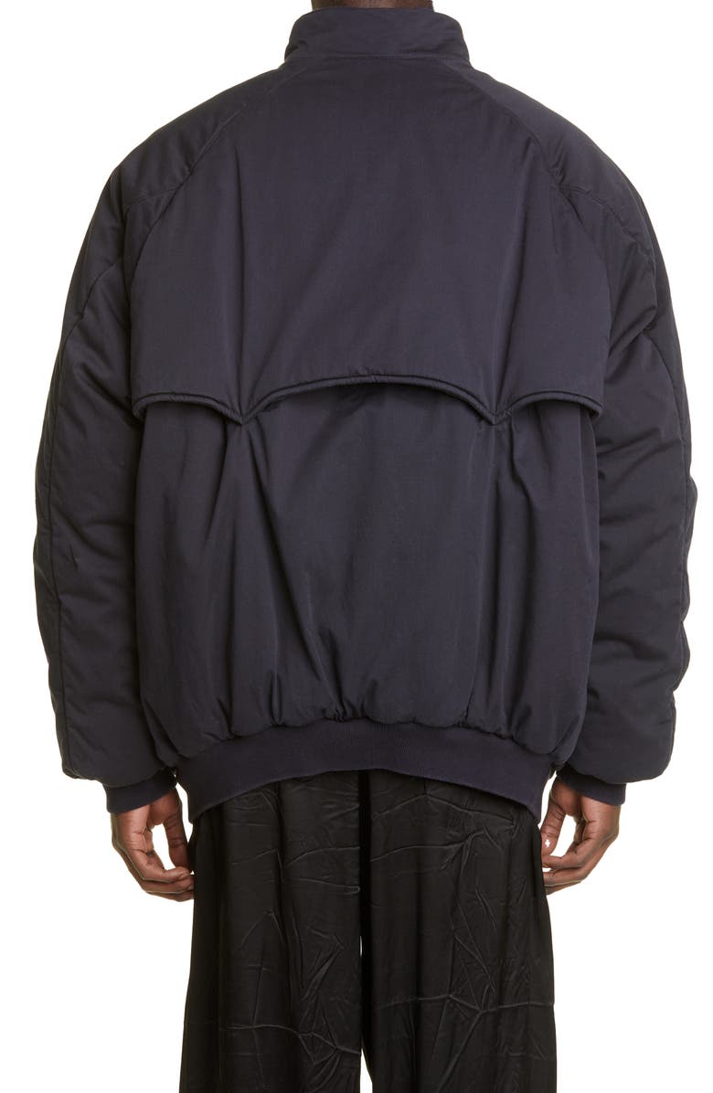 Balenciaga Men's Harrington Oversize Bomber Jacket, Alternate, color, 