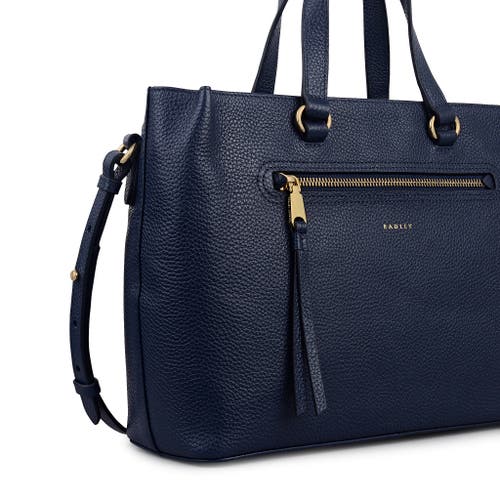 Radley Pickwick Medium Ziptop Satchel Bag In Black