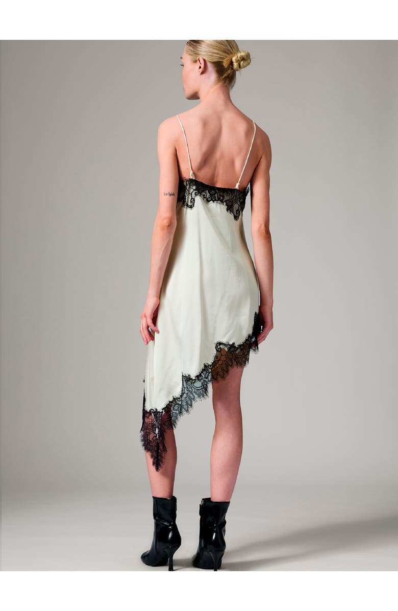 DAY Birger et Mikkelsen Lara Lace Trim Asymmetrical Slip Dress, Alternate, color, Vanilla Ice