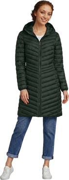 Lands' End Petite Wanderweight Packable Down Coat