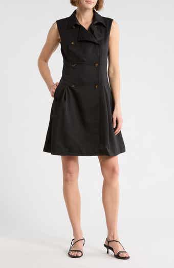 AREA STARS Trey Sleeveless Trench Dress