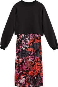 Desigual 2-in-1 Dress & Sweater