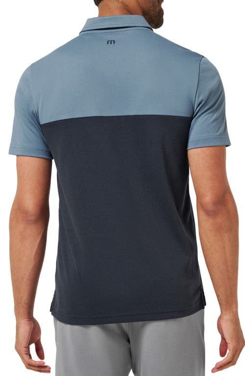 Travismathew Chapter Flight Cotton Blend Polo In Brown