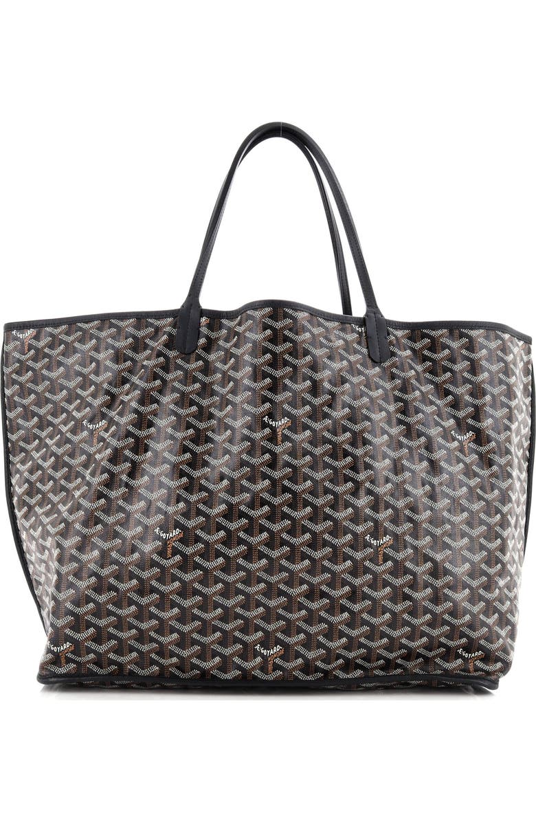 Pre-Owned Goyard Anjou Reversible Tote Coated Canvas GM, Main, color,