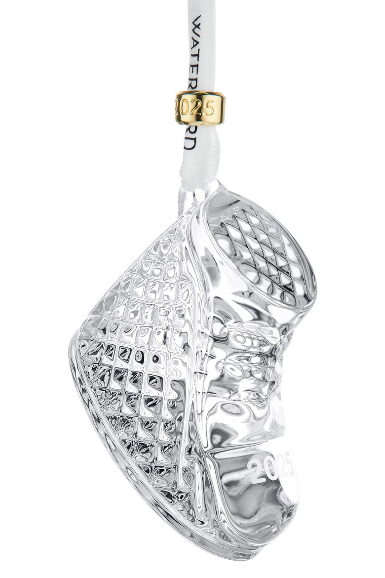2025 Baby's First Boot Crystal Ornament, Main, color, NO COLOR