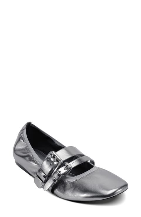 Dade Buckle Strap Ballet Flat (Women)
