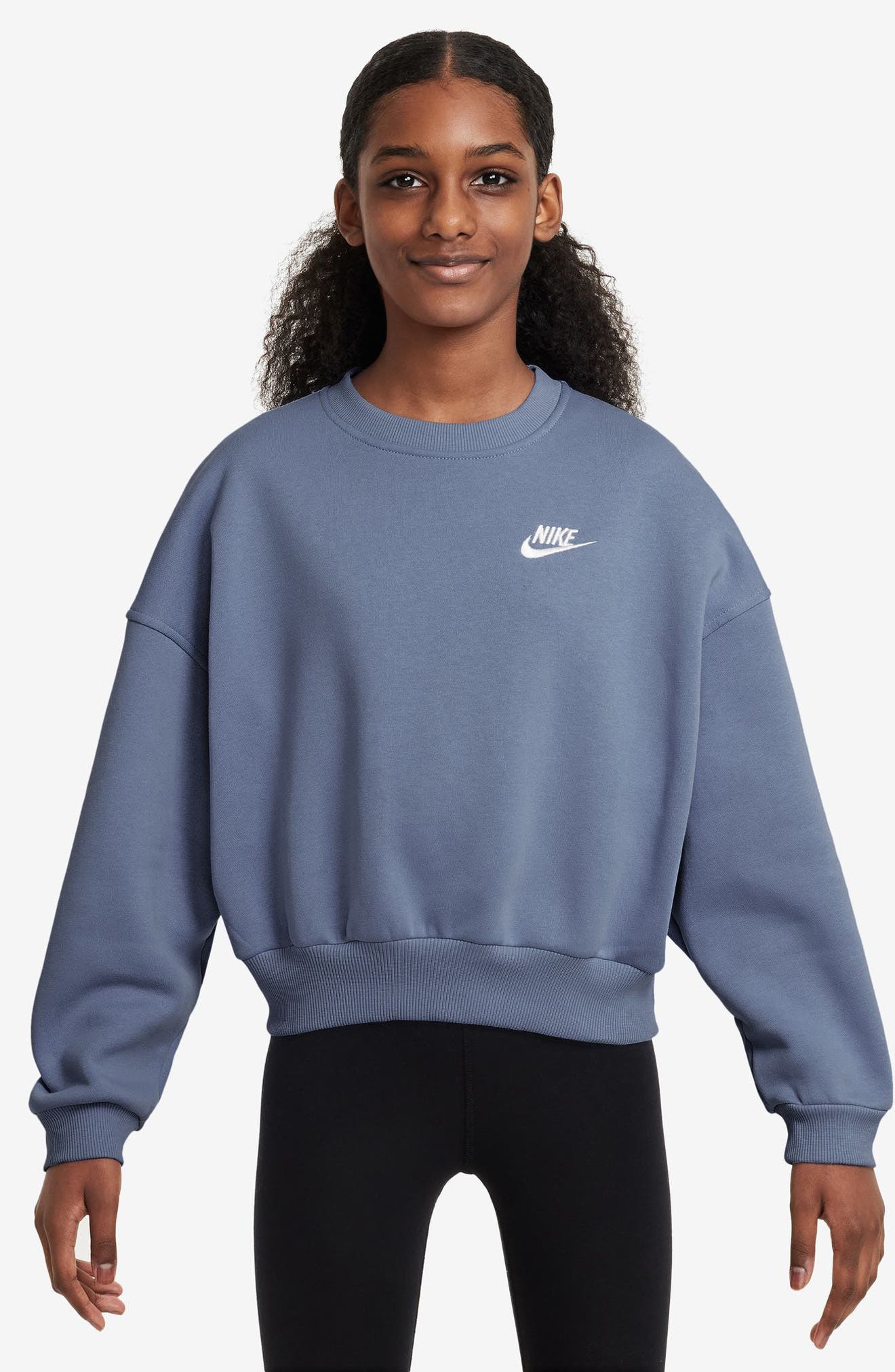 Kids' Sportswear Club Fleece Crewneck Sweatshirt