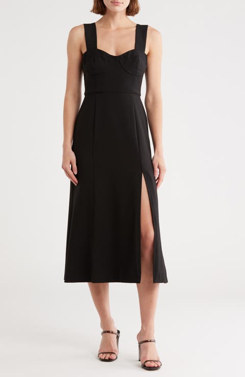 Bustier Midi Dress