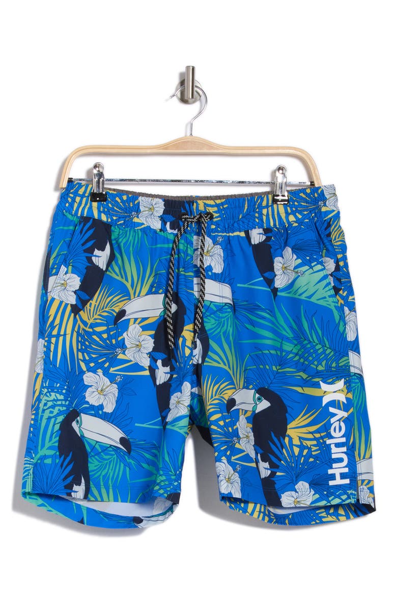 Cuba Volley Swim Trunks, Alternate, color, WHIRLPOOL