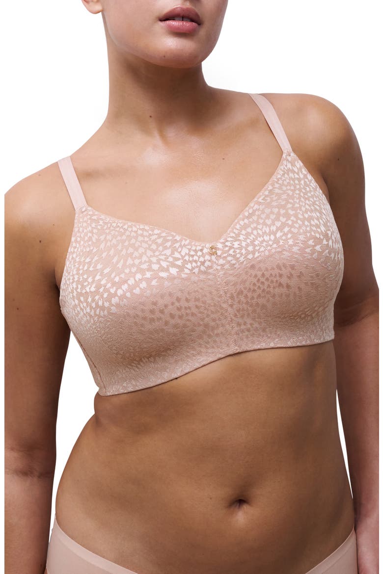 Magique Wireless Bra, Main, color, ROSE