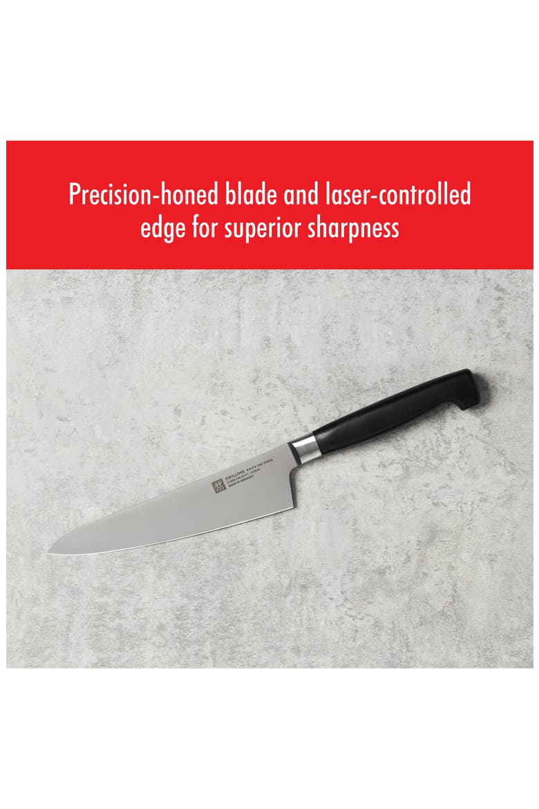 Four Star 12-Piece Knife Block Set, Alternate, color, STAINLESS STEEL