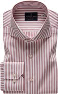 Emanuel Berg Slim Fit Poplin Sport Shirt