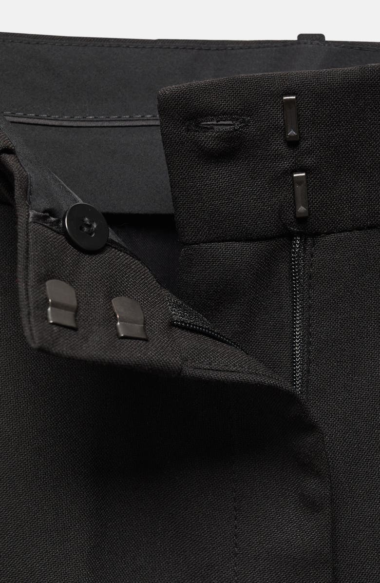 MANGO High Waist Straight Leg Bermuda Shorts, Alternate, color,