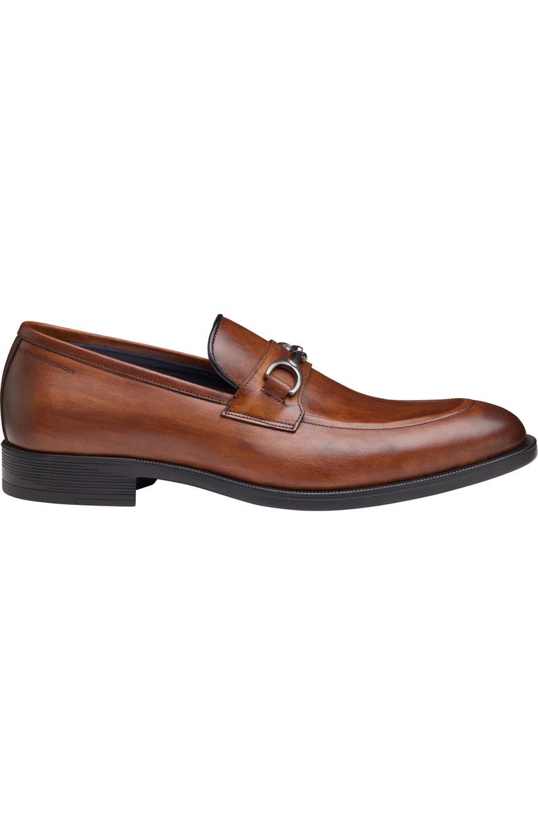 Johnston & Murphy Flynch Bit Loafer, Alternate, color, Tan Italian Calfskin