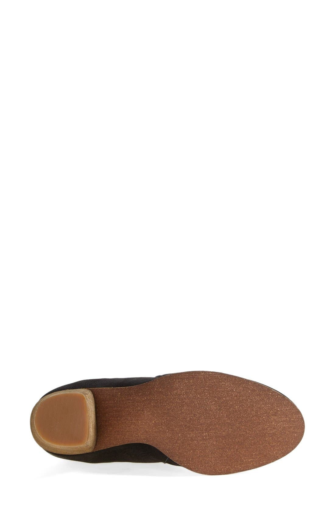 'Andover' Bootie, Alternate, color, BLACK