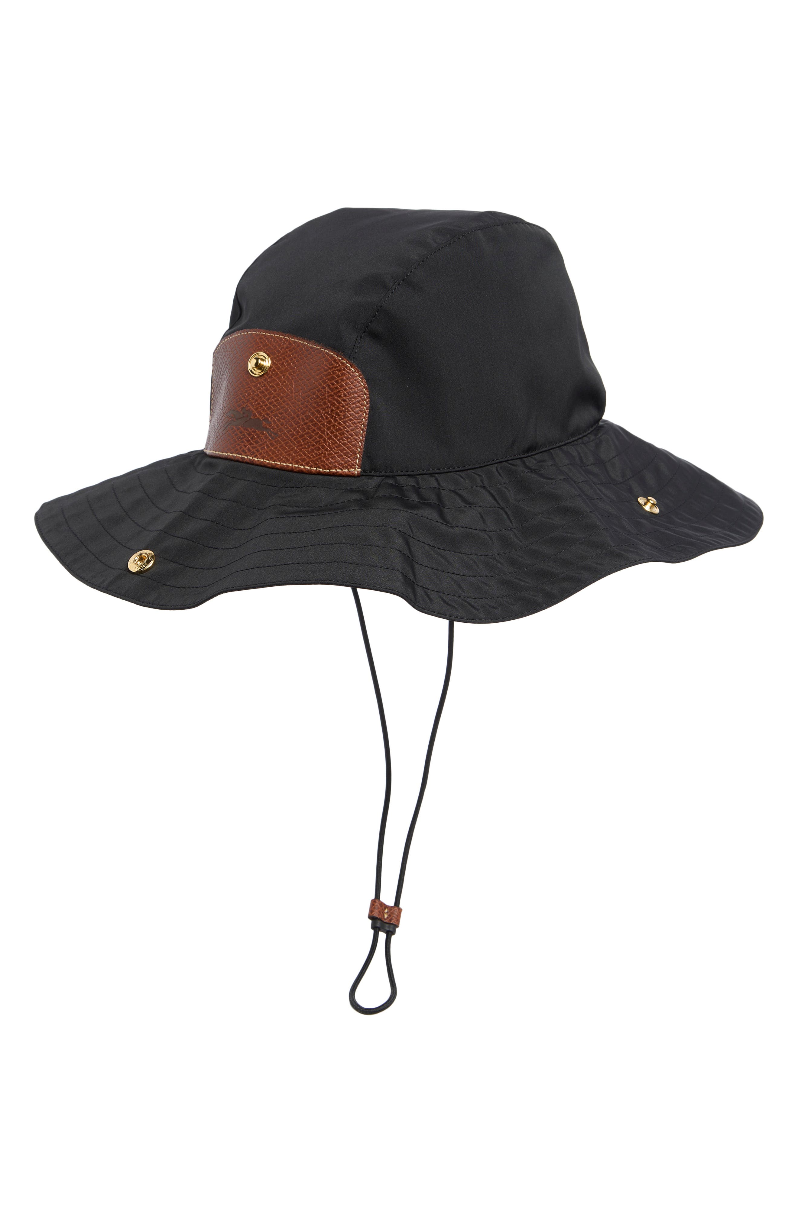 Longchamp Nylon Bucket Hat