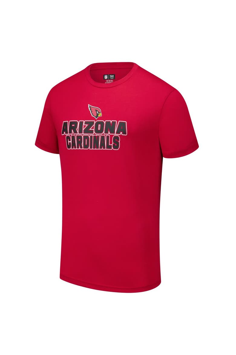 Men's Concepts Sport  Cardinal/Black Arizona Cardinals Vector T-Shirt & Flannel Pants Sleep Set, Alternate, color, Cardinal