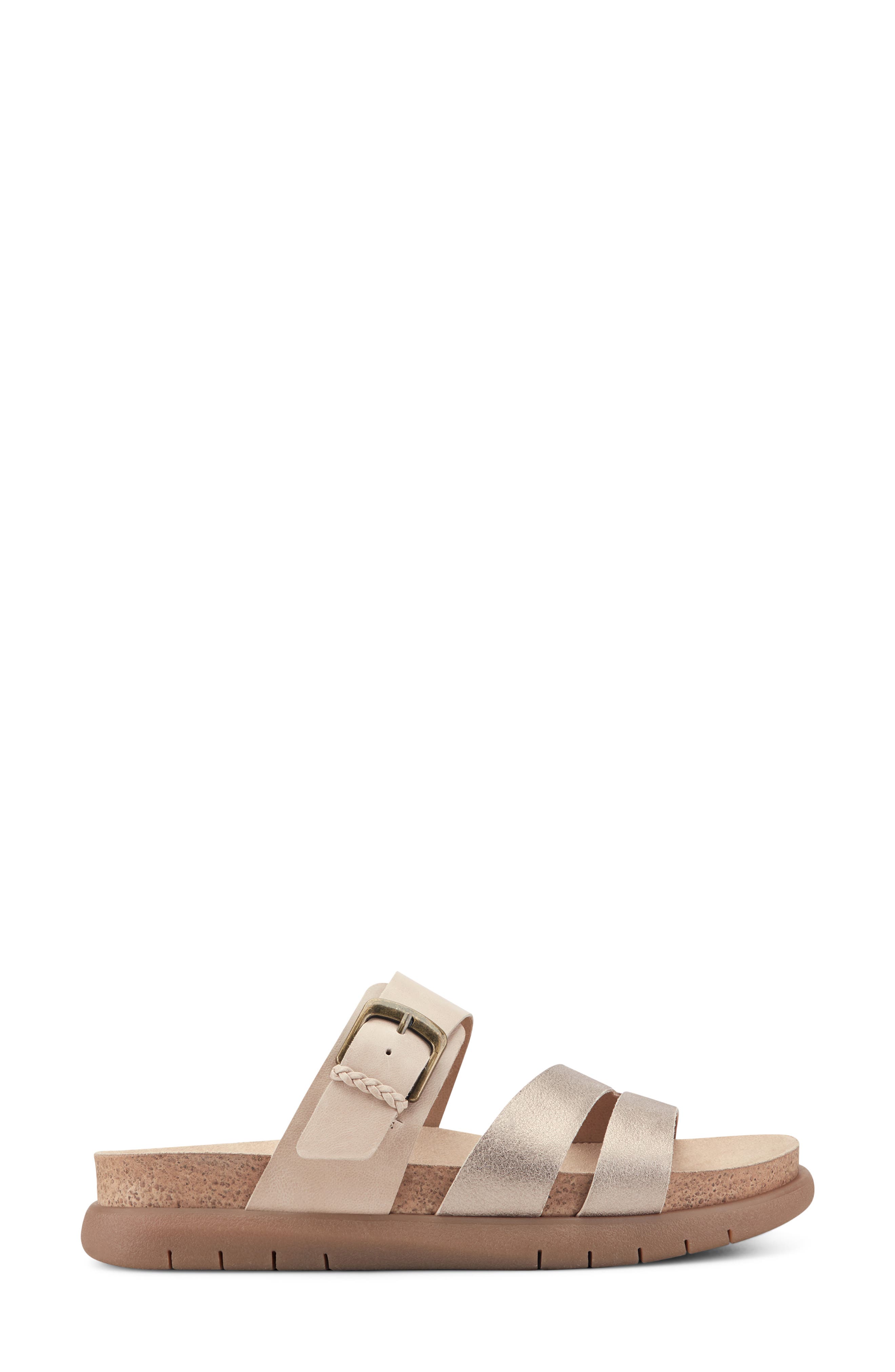 Earth<sup>®</sup> Ayden Slide Sandal, Alternate, color, Light Natural