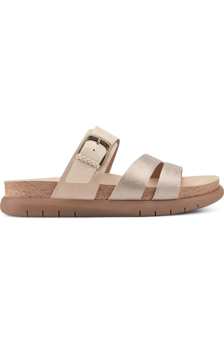 Earth<sup>®</sup> Ayden Slide Sandal, Alternate, color, Light Natural