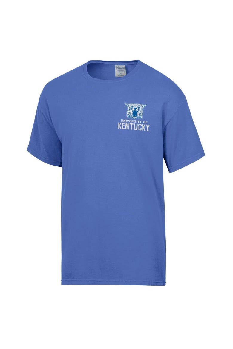 Men's Comfort Wash Royal Kentucky Wildcats Vintage Logo T-Shirt, Alternate, color, Royal