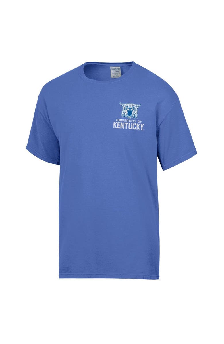 Comfort Wash Men's Comfort Wash Royal Kentucky Wildcats Vintage Logo T-Shirt, Alternate, color,