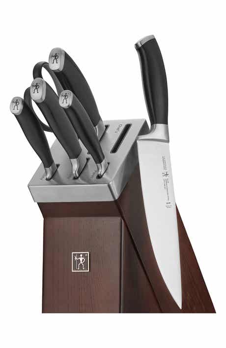 Elan 7-Piece Self-Sharpening Knife Block Set