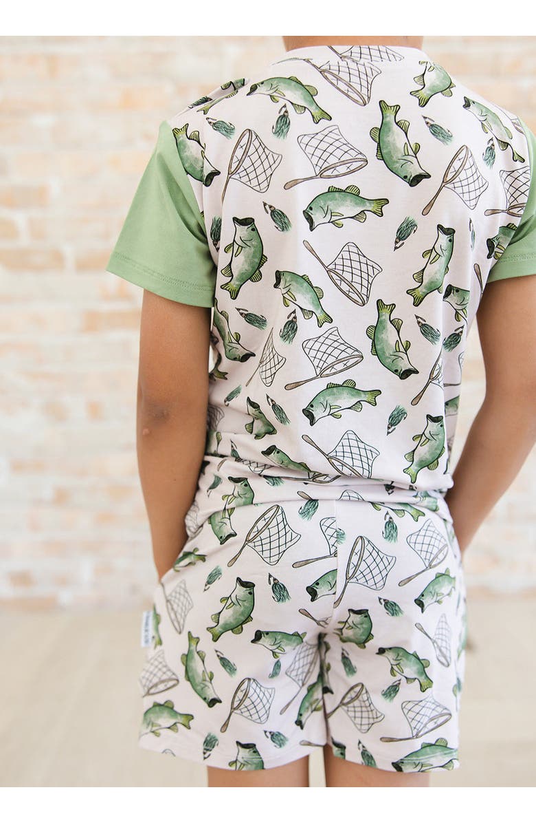 Charlie Lou Baby<sup>®</sup> Shorts & T-Shirt Set, Alternate, color, Green