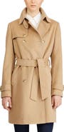 Lauren Ralph Lauren Wool Blend Trench Coat