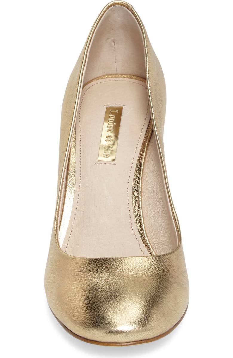 Louise et Cie Jianna Stacked Heel Pump, Alternate, color,