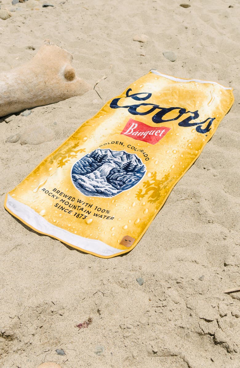 Slowtide Coors Beach Towel, Alternate, color,
