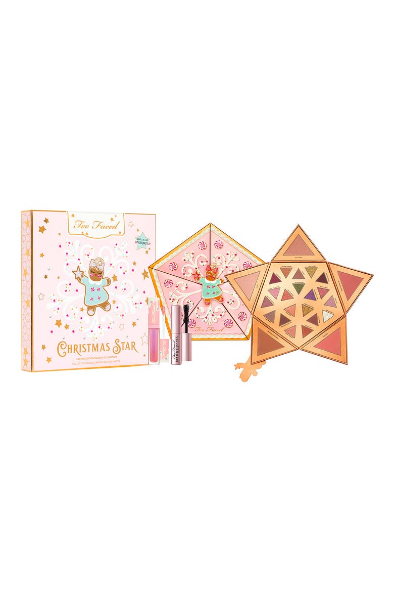 Christmas Star Face & Eye Set, Main, color, MULTI