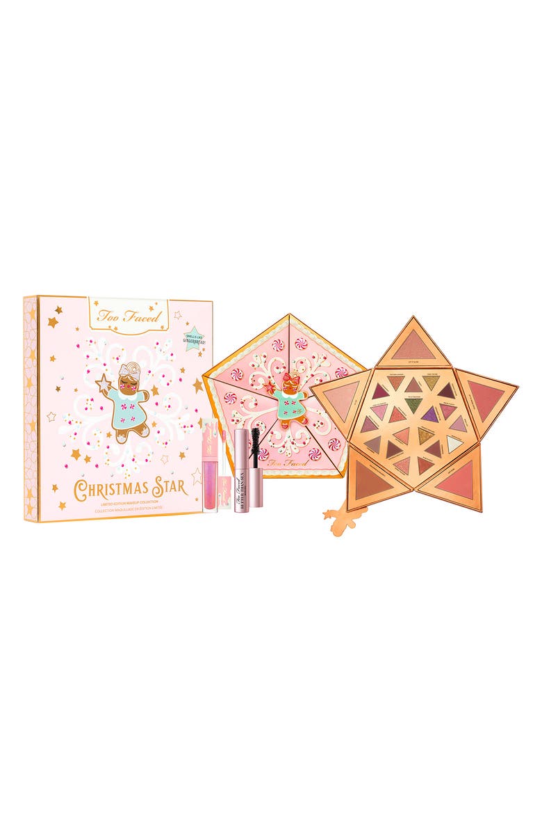 Too Faced Christmas Star Face & Eye Set, Main, color,