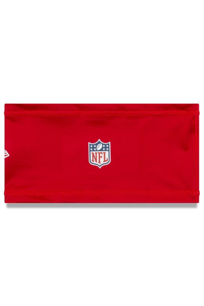 Red San Francisco 49ers COOLERA Official Training Camp Headband, Alternate, color, Red