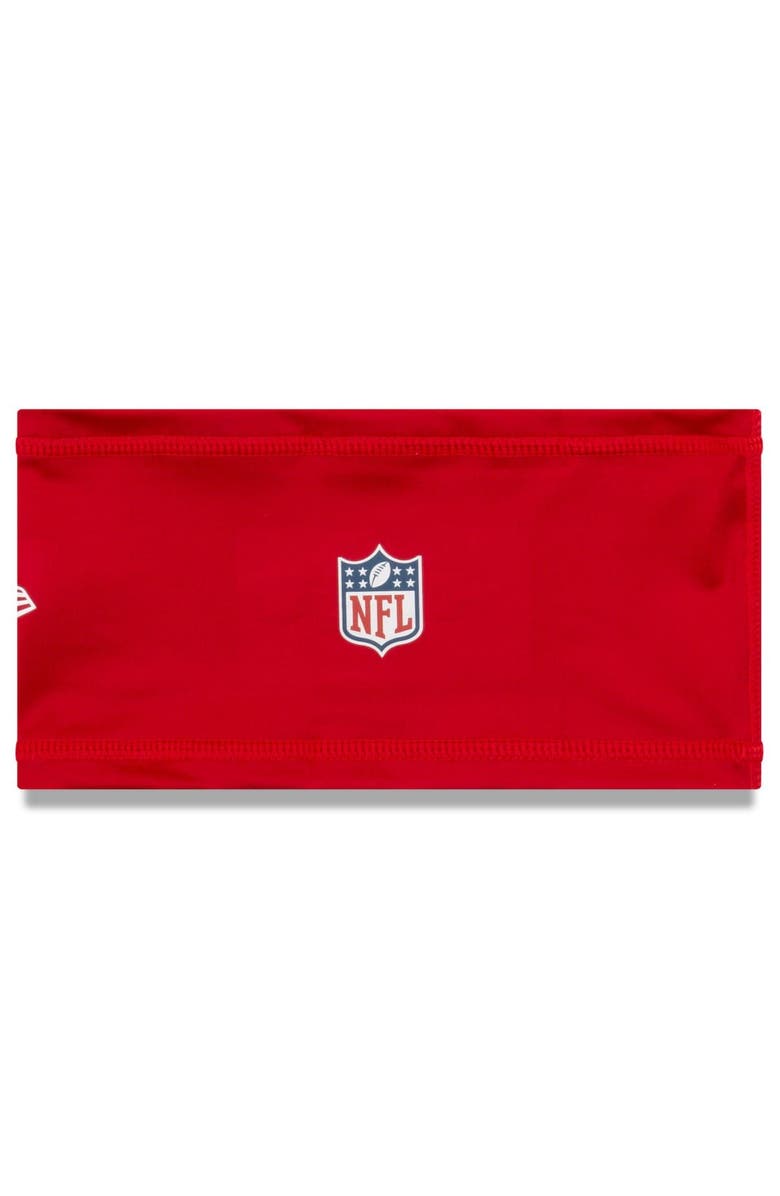 New Era Red San Francisco 49ers COOLERA Official Training Camp Headband, Alternate, color, 
